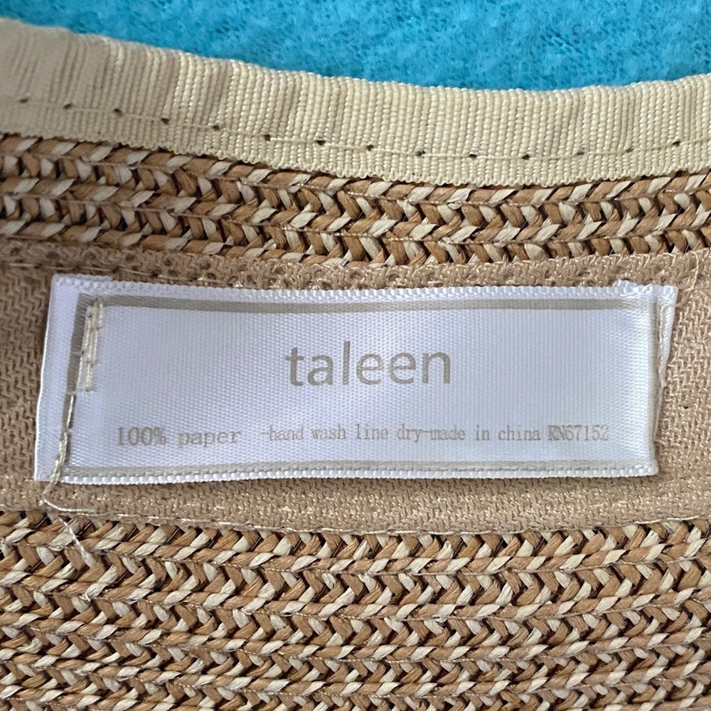 Taleen Visor Adjustable Hook And Loop Closure Bow… - image 2